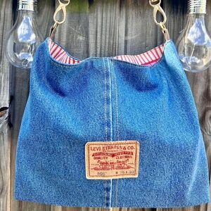 Repurposed Levi Jeans Bag
